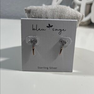 Blu Sage Sterling Silver Earrings